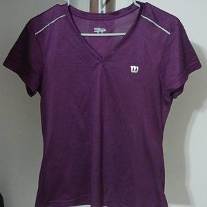 Wilson Purple Sports Shirt